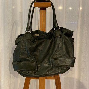 Cole Haan Olive Green Leather Large Bag